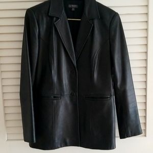 Classiques Entire Nordstrom Black Buttery Soft Leather Jacket